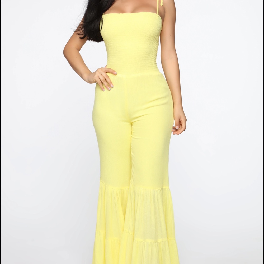 Smocked Jumpsuit